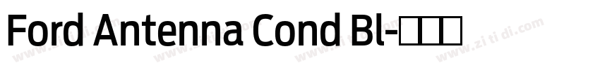 Ford Antenna Cond Bl字体转换 Ford Antenna Cond Bl字体转换